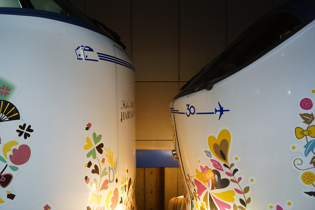 はるか」「ラピート」30週年記念ラッピングをみる（2024.10.19