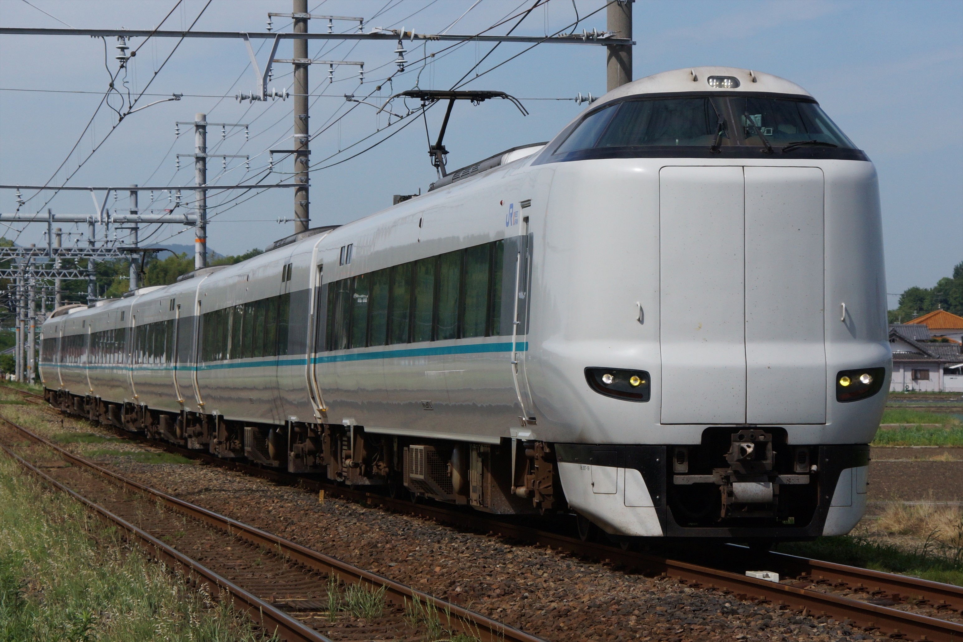 287系3両編成の集約臨時列車を撮影する（2019.5.22） : 阪和線の