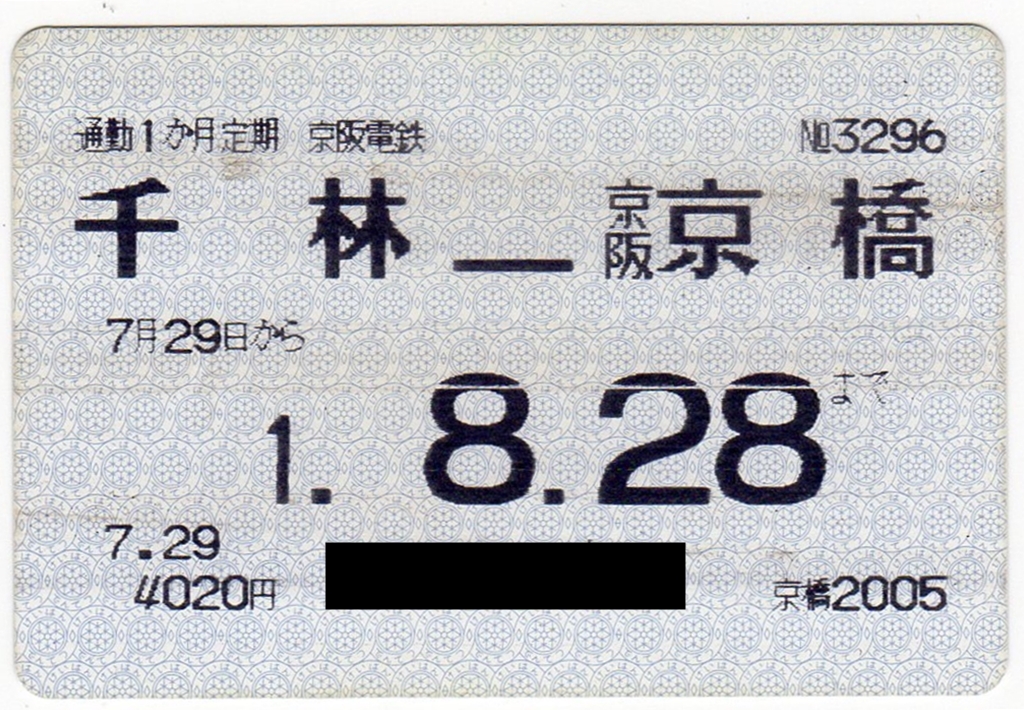 阪和線の沿線から 京阪電鉄 磁気定期券の原則終了を発表 2021 3 19 一部を除きic定期券に集約へ