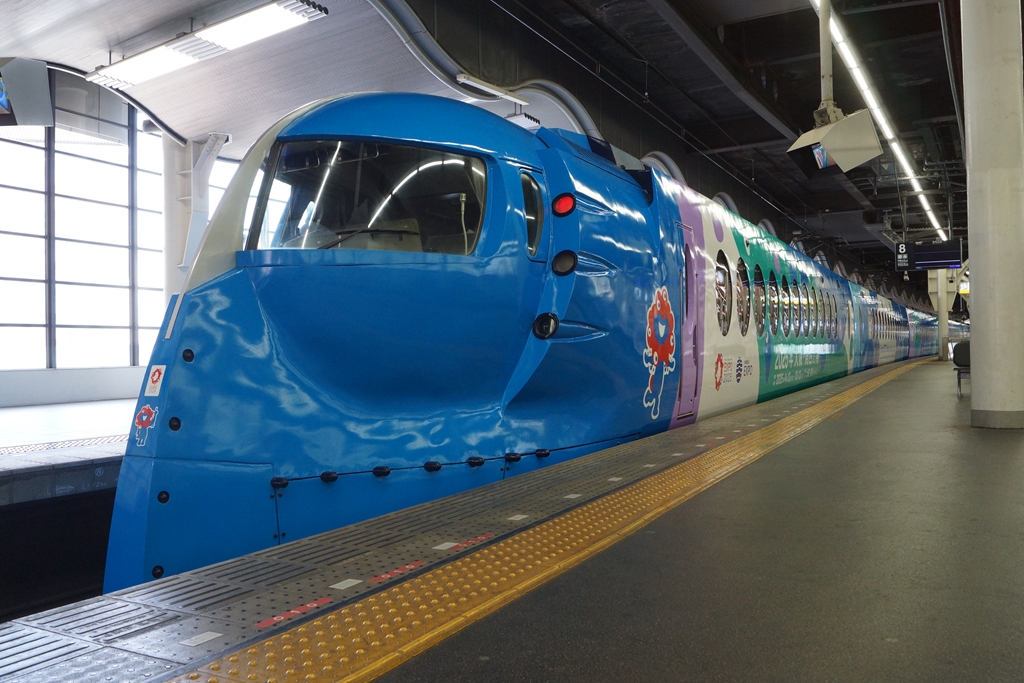 南海】「大阪・関西万博ラッピングラピート」を撮影する（2024.4.28