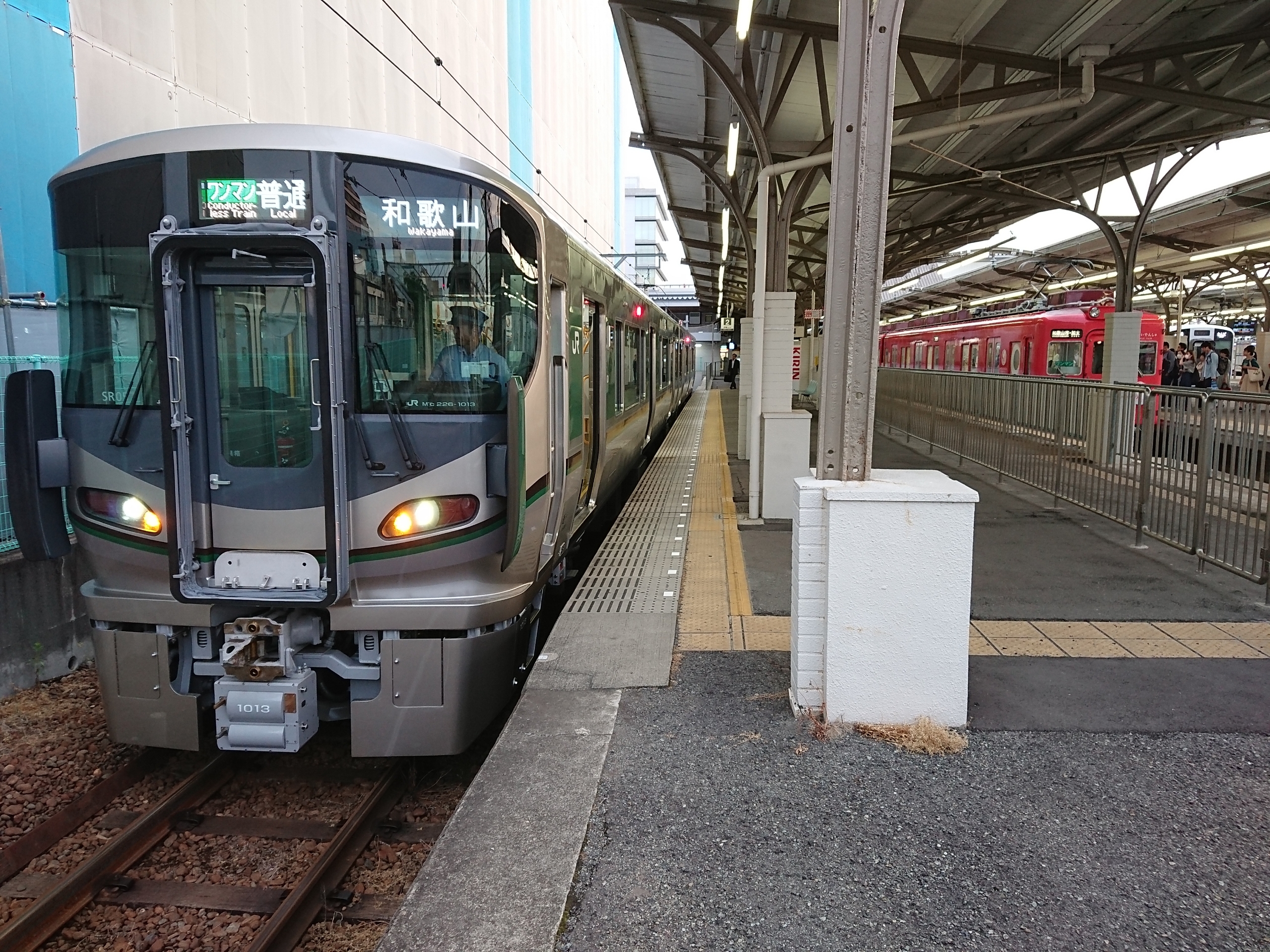 紀勢線（和歌山～和歌山市）に投入された227系1000代に乗車する