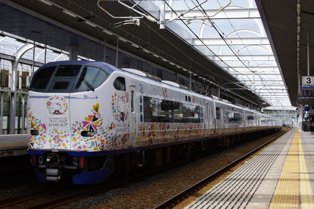 はるか」「ラピート」30週年記念ラッピングをみる（2024.10.19