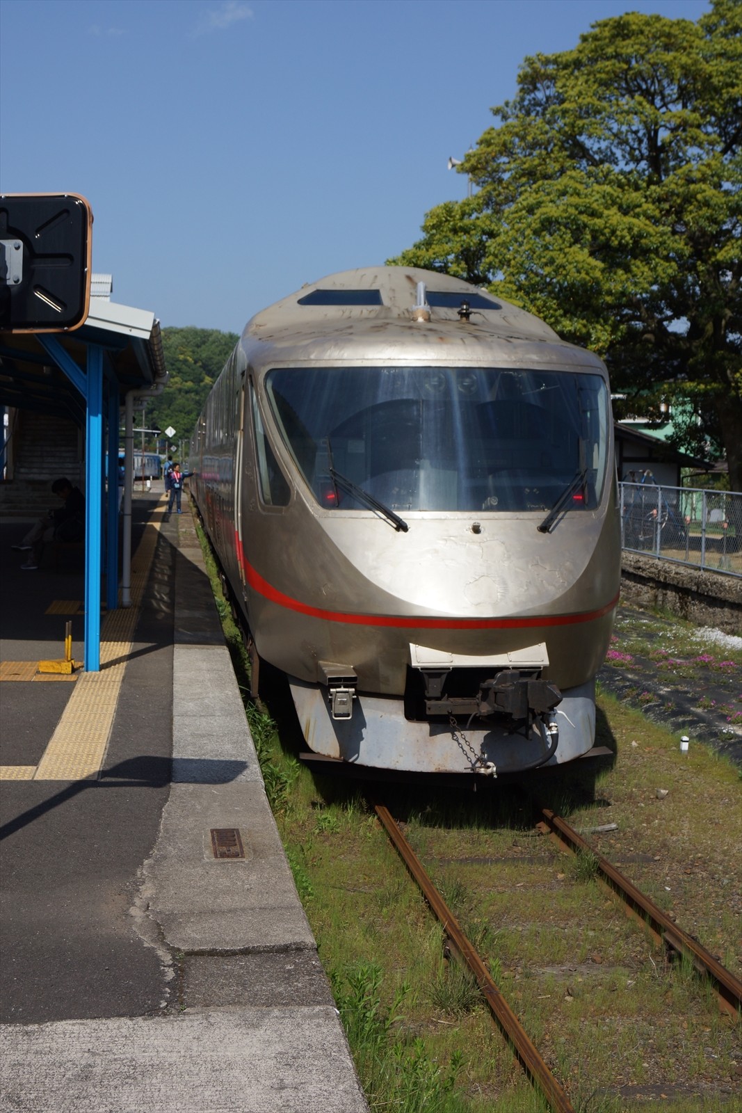 代走運用のタンゴエクスプローラー編成を網野駅で撮影する（2018.5.4