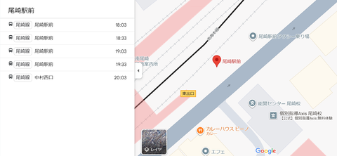 ozakiekimae_googlemap