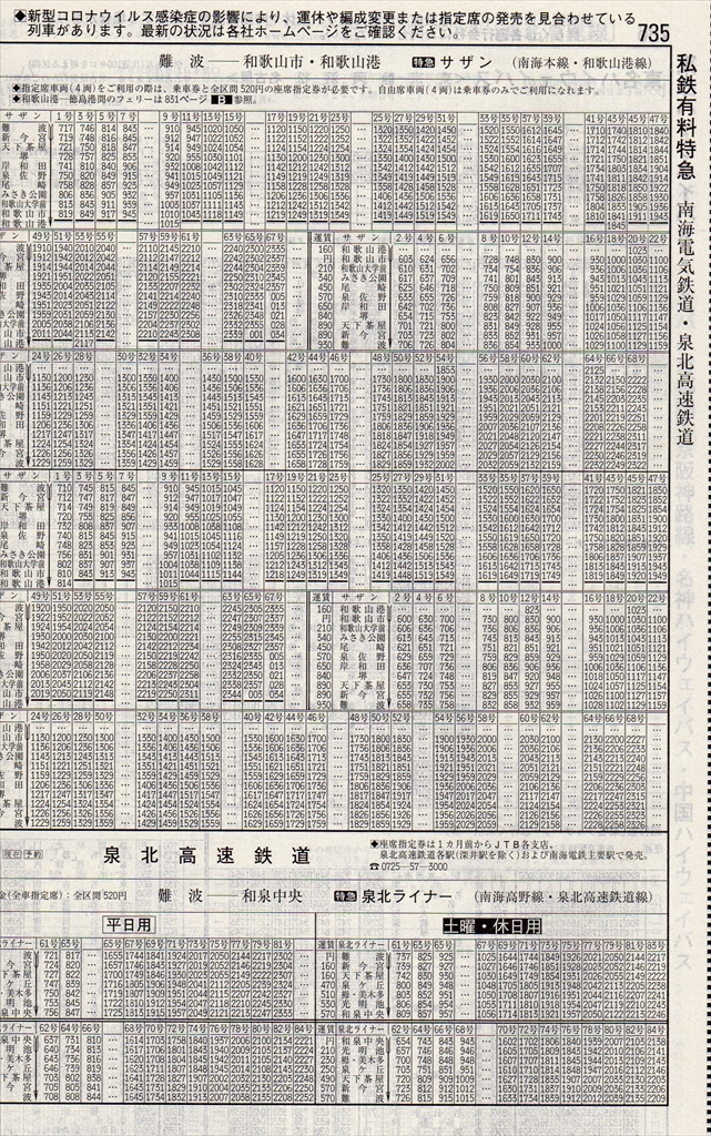 交通公社の時刻表 1990年3月号 「3月10日JR全国改正号