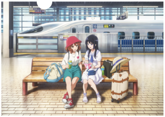 響けユーフォニアム　黄前久美子　高坂麗奈　クリアファイル　ＪＲ東海　新幹線 響けユーフォニアム 黄前久美子 高坂麗奈 クリアファイル JR