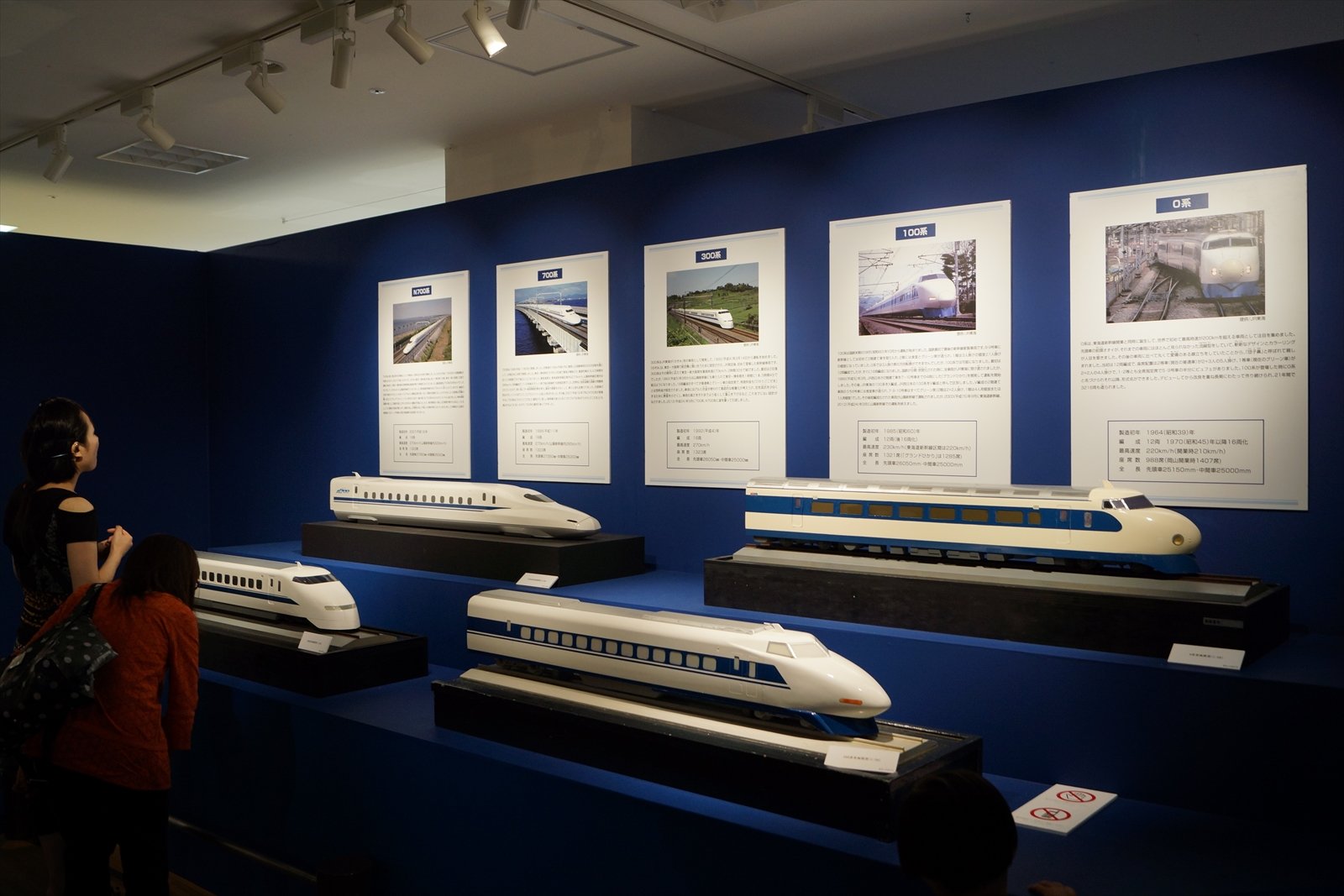 高島屋大阪店で開催中の「東海道新幹線開業50周年記念 夢の超特急展