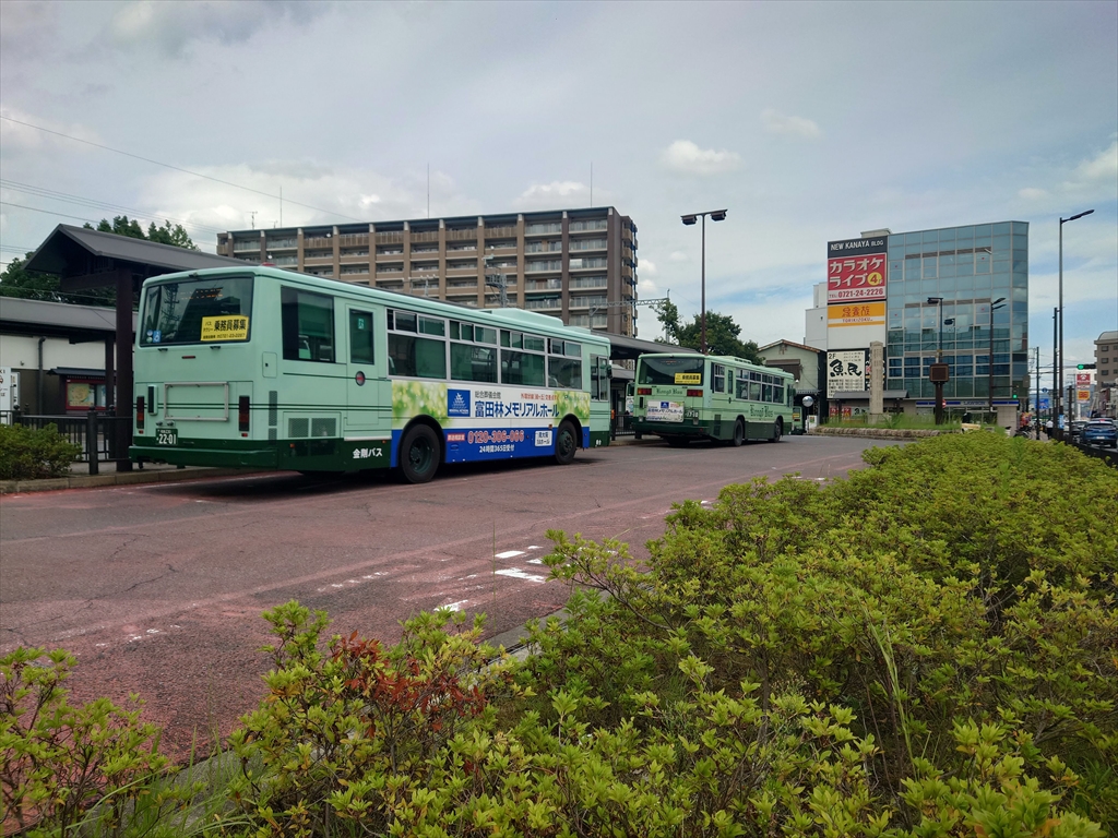 金剛自動車(金剛バス)を富田林駅でみる(2023.9.14)廃止発表 金剛自動車(金剛バス)を富田林駅でみる(2023.9.14)廃止発表