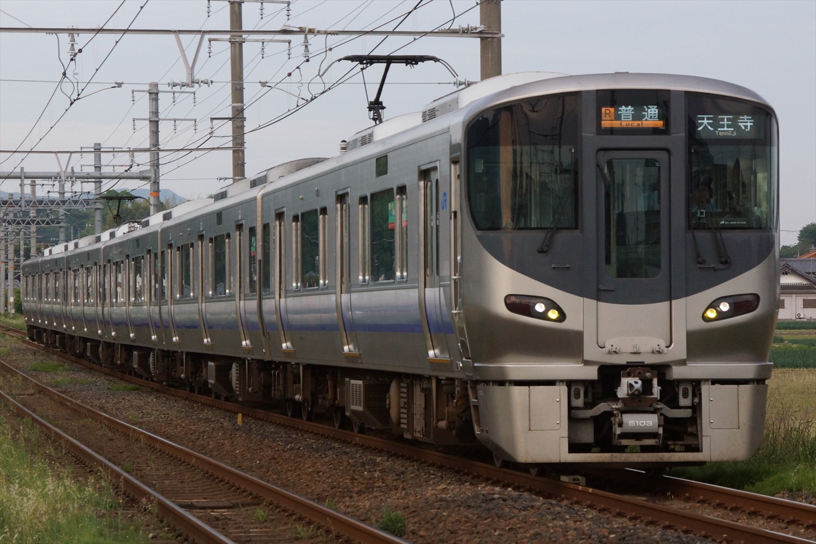 225系5100番台6連・225系紀州路快速8連の撮影記録(阪和線・長滝~新家 ...
