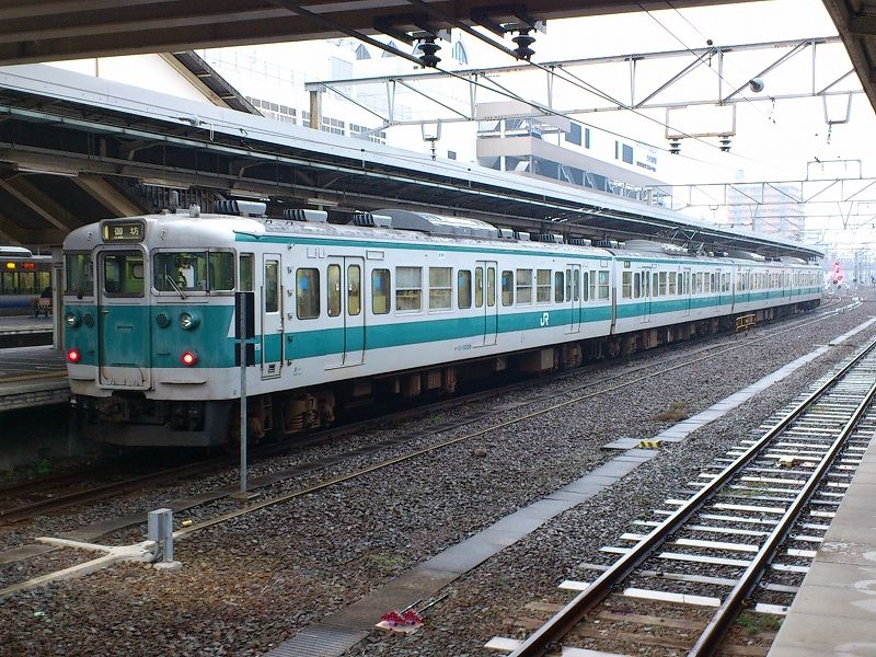 JR西日本113系「阪和色」の最後を見る : 阪和線の沿線から