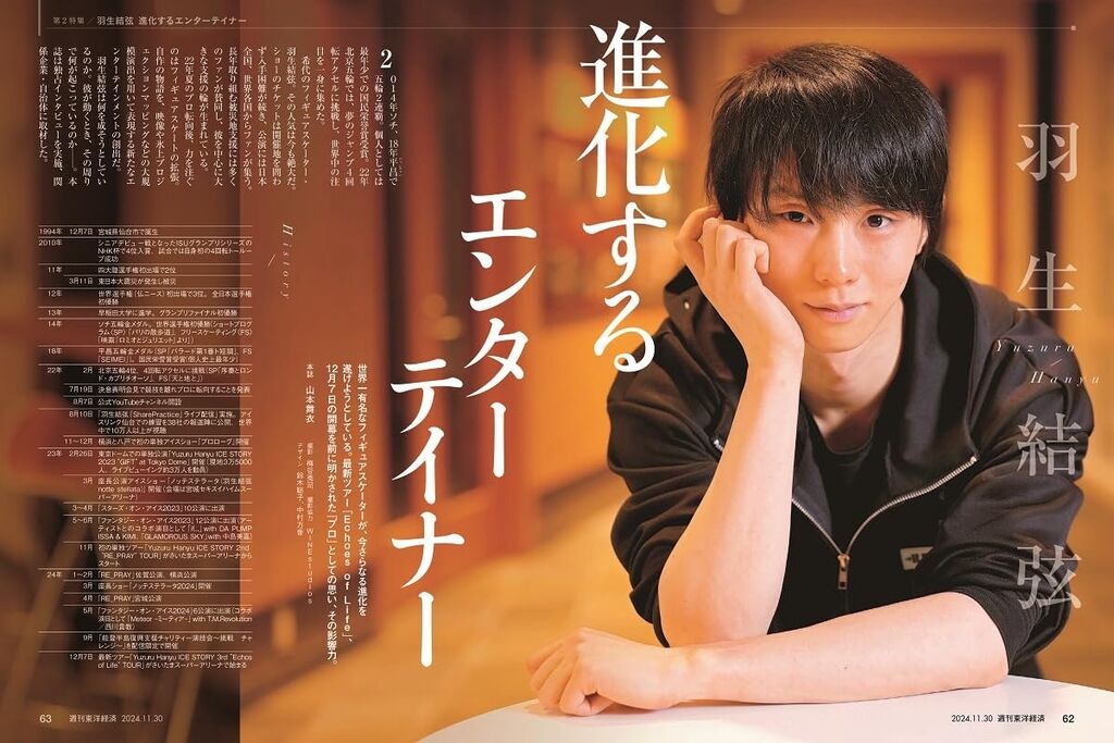 羽生結弦 ECHOES OF LIFE ジップパーカー 白 - メルカリ