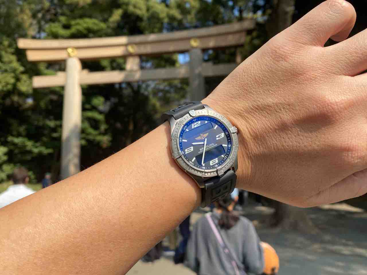 今日はブライトリングエアロスペース E65062 : haochiのこそっと腕時計 