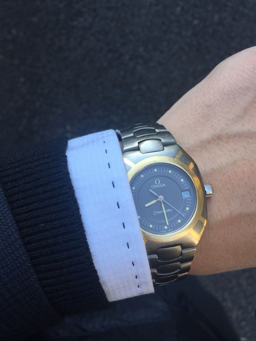 OMEGA オメガ ⭐️シーマスター ⭐️ポラリス ⭐️ジャンク 不動 オメガ シーマスター ポラリス 不動ジャンク メンズ デジアナ