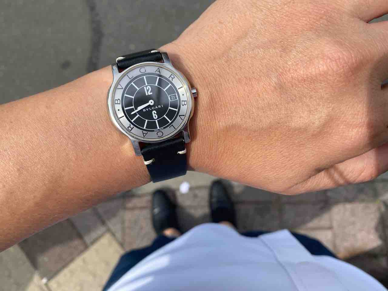 今日はブルガリ ソロテンポ 35mmクオーツ : haochiのこそっと腕時計ブログ