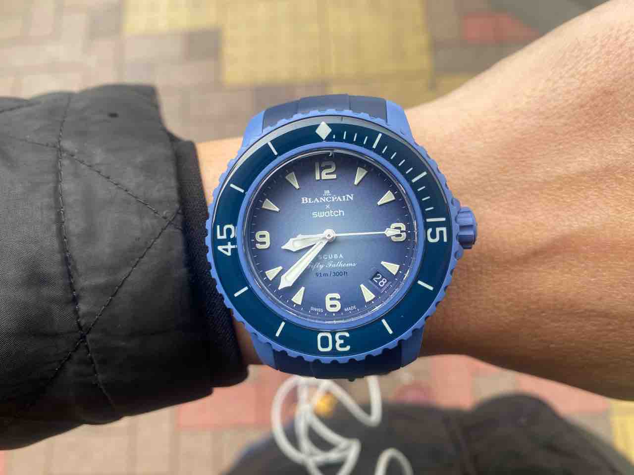 今日はBLANCPAIN x swatch アトランティックオーシャン / セイコーの 