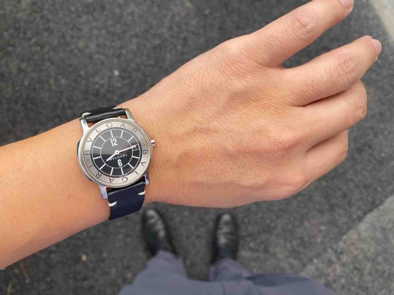 今日はブルガリ ソロテンポ : haochiのこそっと腕時計ブログ