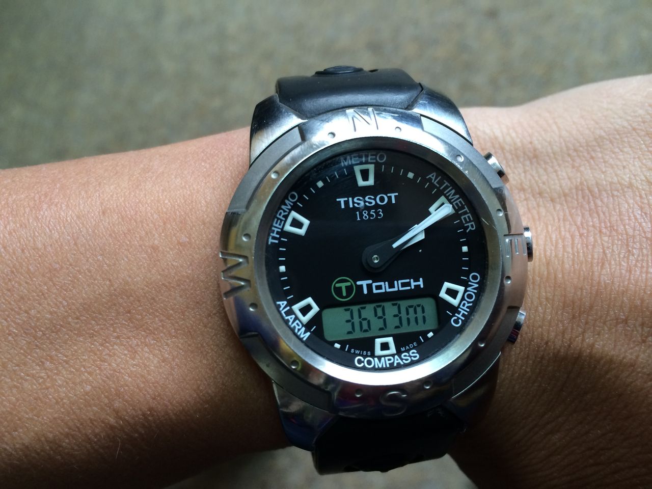 1個目 TISSOT T-touch Z251/351 : haochiのこそっと腕時計ブログ