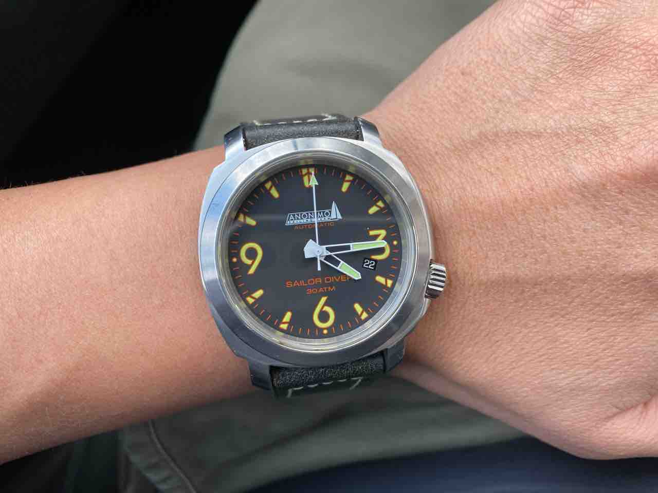 今日はアノーニモのセイラーダイバー : haochiのこそっと腕時計ブログ 