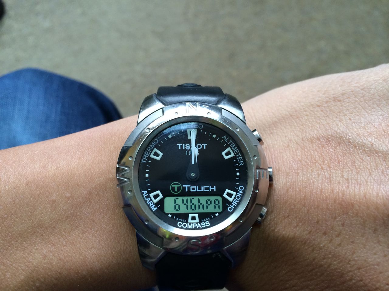 1個目 TISSOT T-touch Z251/351 : haochiのこそっと腕時計ブログ