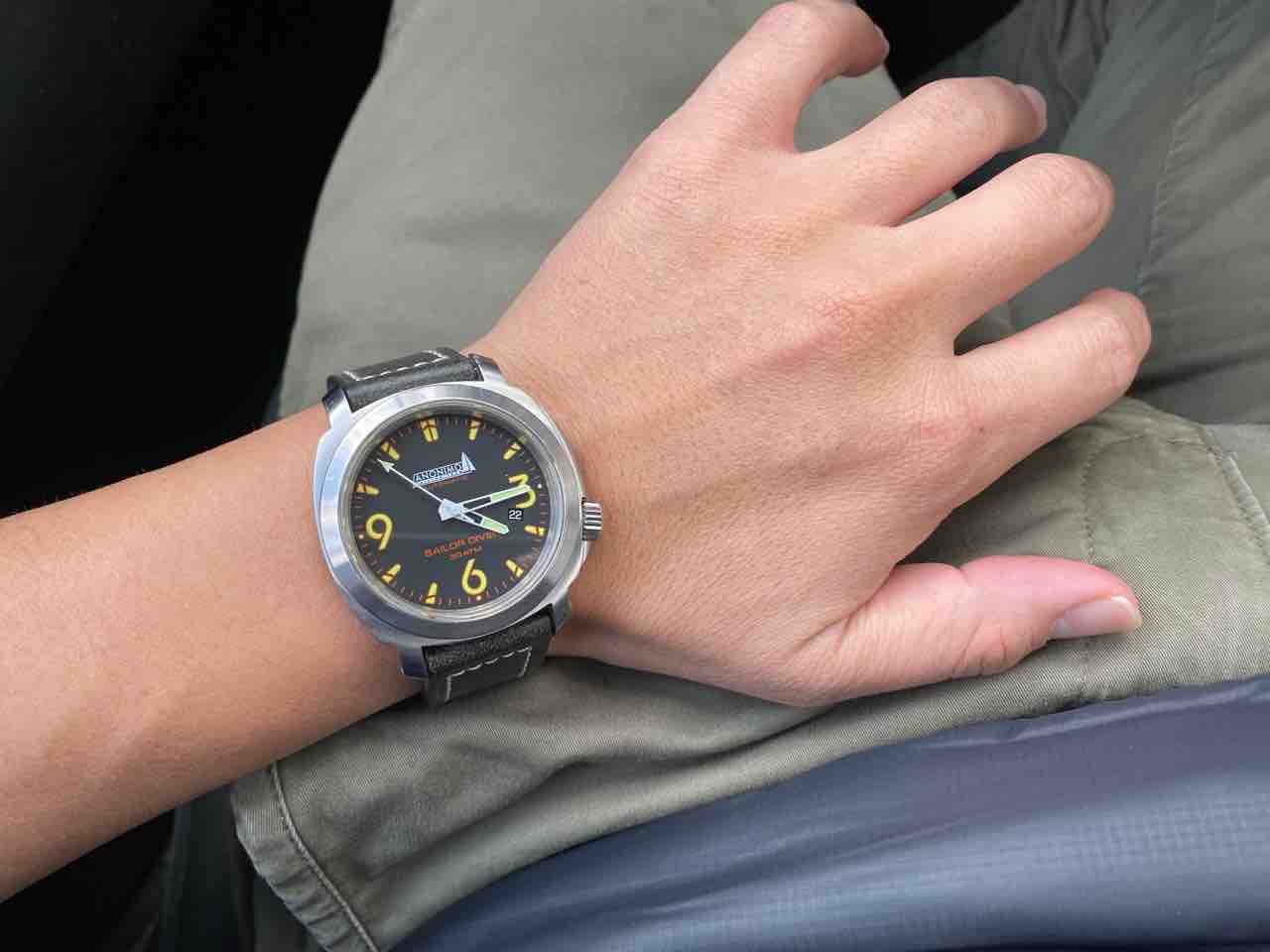 今日はアノーニモのセイラーダイバー : haochiのこそっと腕時計ブログ 
