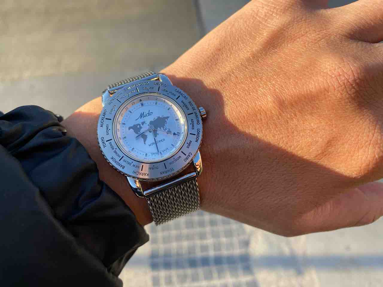 MIDO WORLD TIMER 5200 ミドー ワールドタイマー メンズ