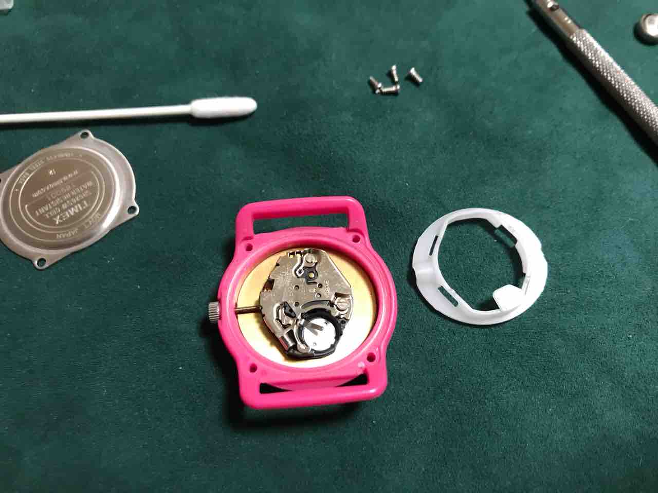 怖くないよ】腕時計の電池交換(子供のタイメックス) : haochiのこ