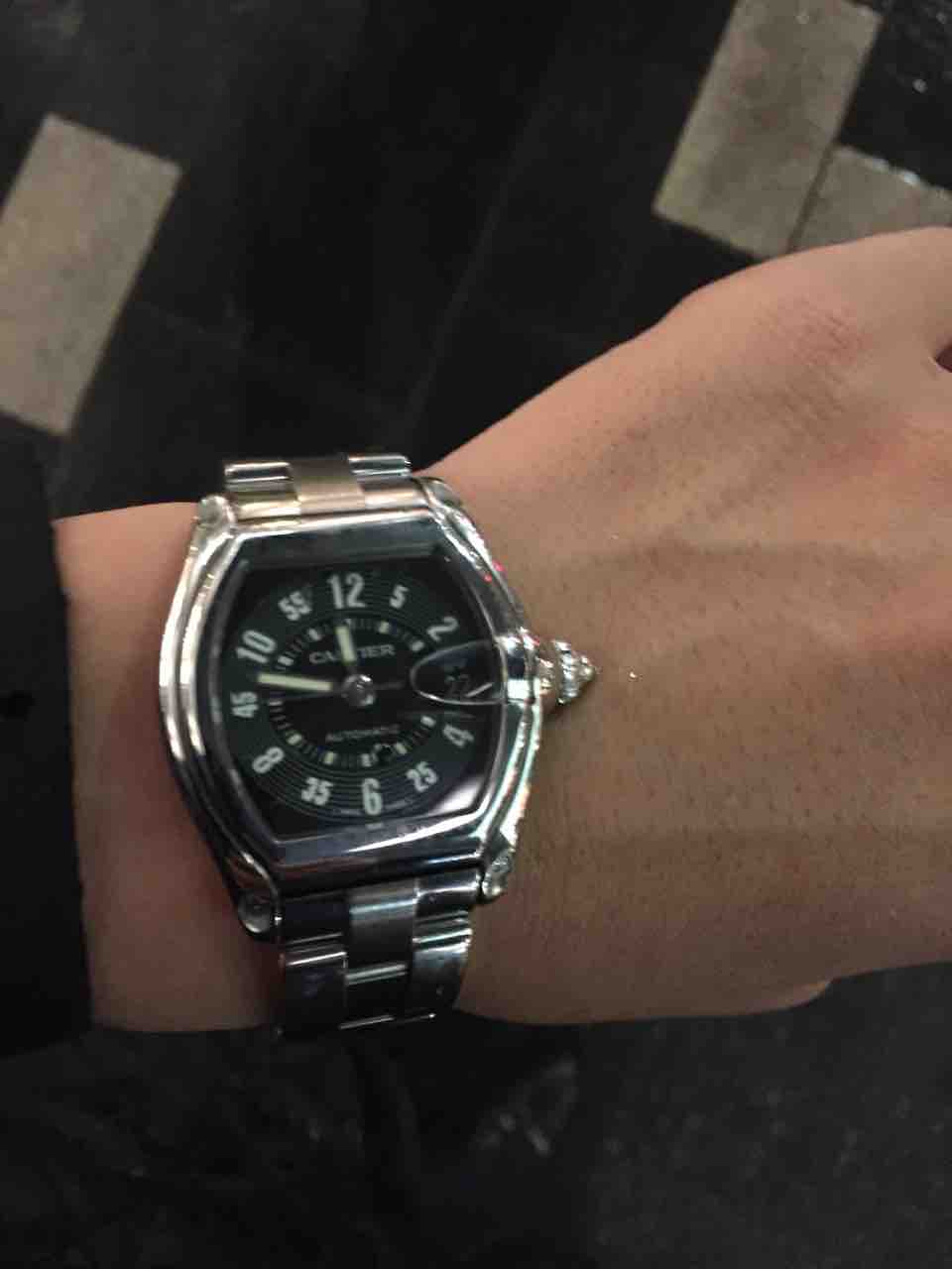 Cartier RORDSTAR カルティエ ロードスター ブラックメンズ 時計