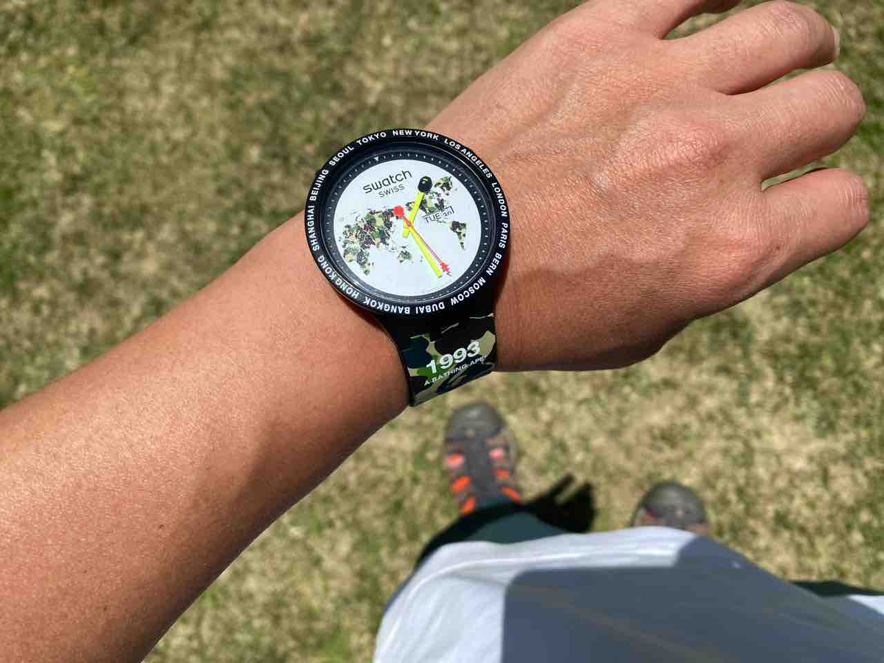 A BATHING APE BAPE X SWATCH 腕時計 【公式通販】