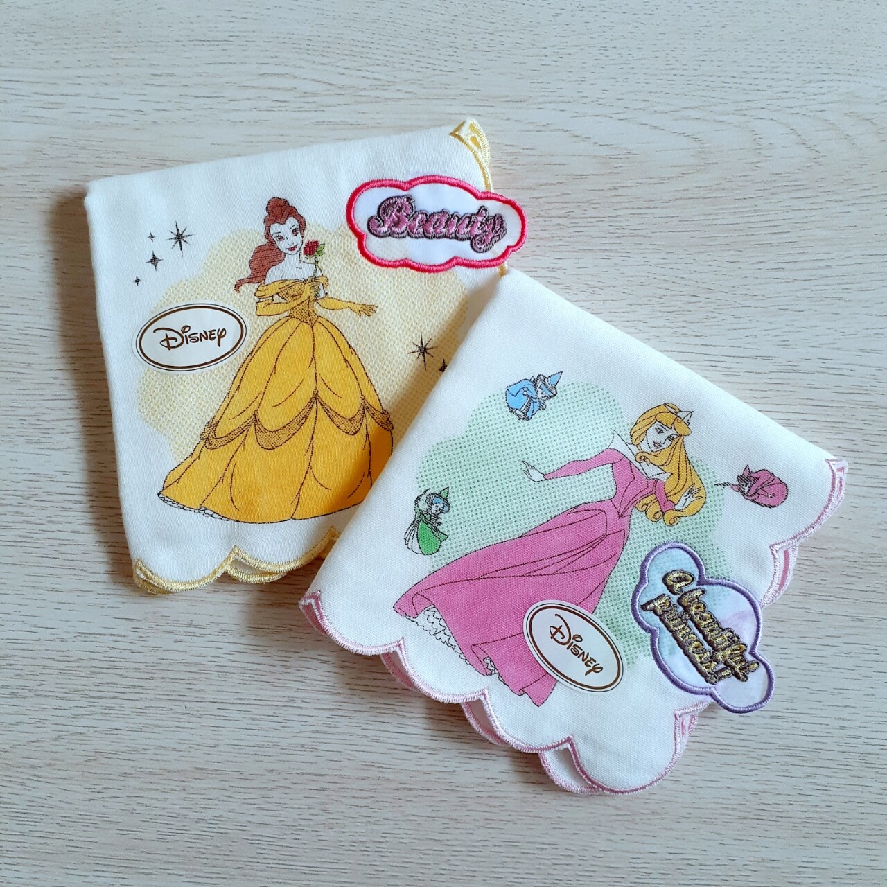 ディズニープリンセス ガーゼハンカチ 日々 穏やかに