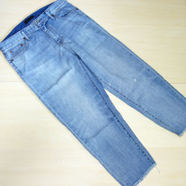 ユニクロ スリムボーイフレンドフィットアンクルジーンズ ハピネス通信