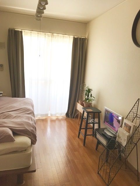 片付けられないおひとりさまの1ldk リビング 兼寝室 がついに整う