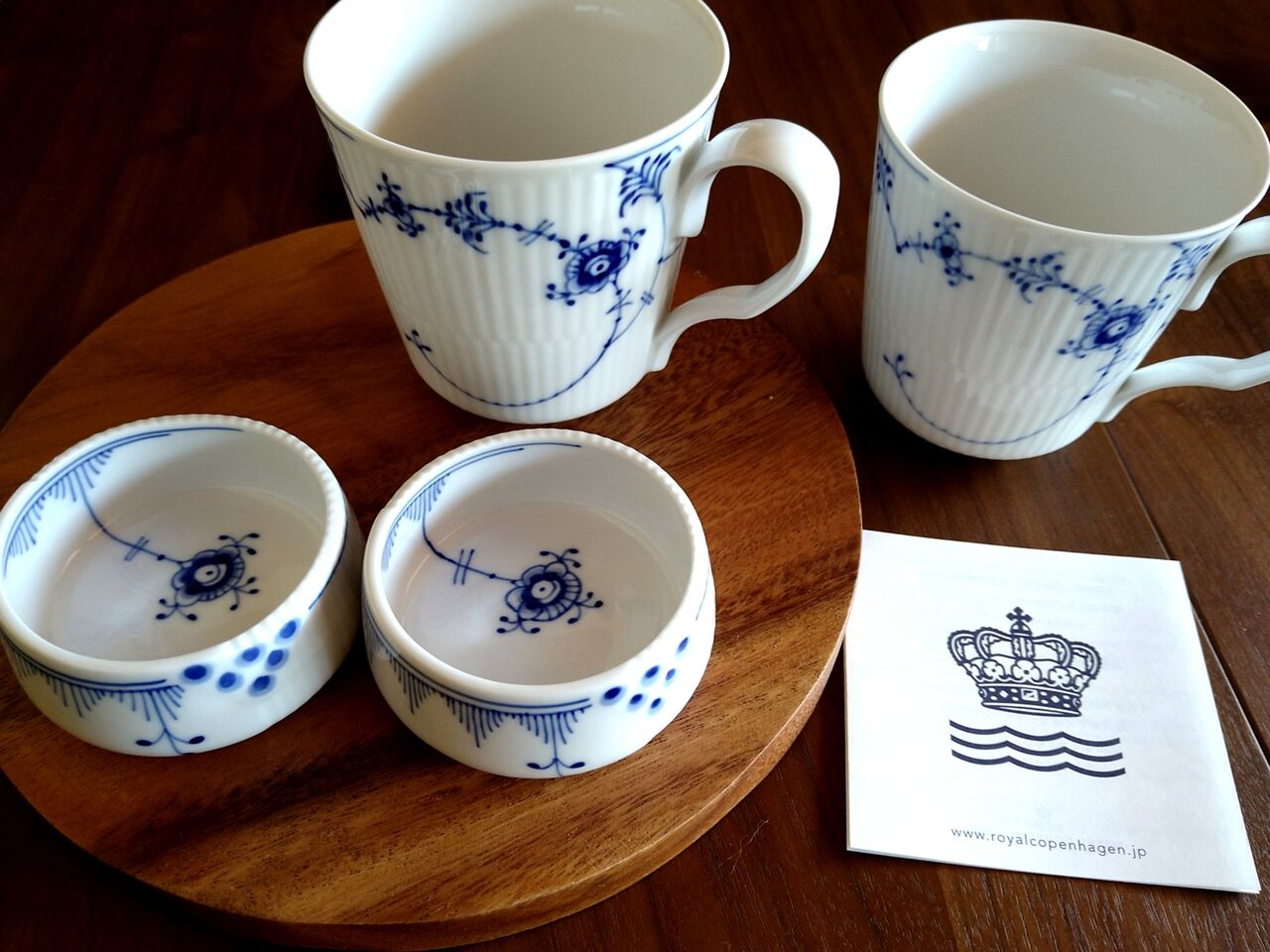 憧れの「ロイヤルコペンハーゲン」のエスプレッソカップを購入