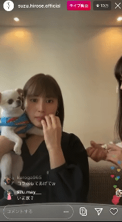 画像 広瀬すず 愛犬チワワに手を噛まれる はっぴーらいふ