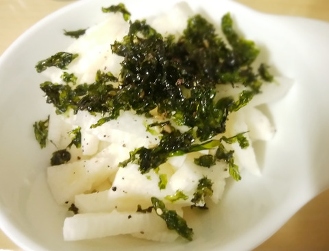 長芋海苔和え