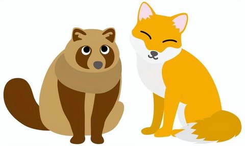 kitunetotanuki