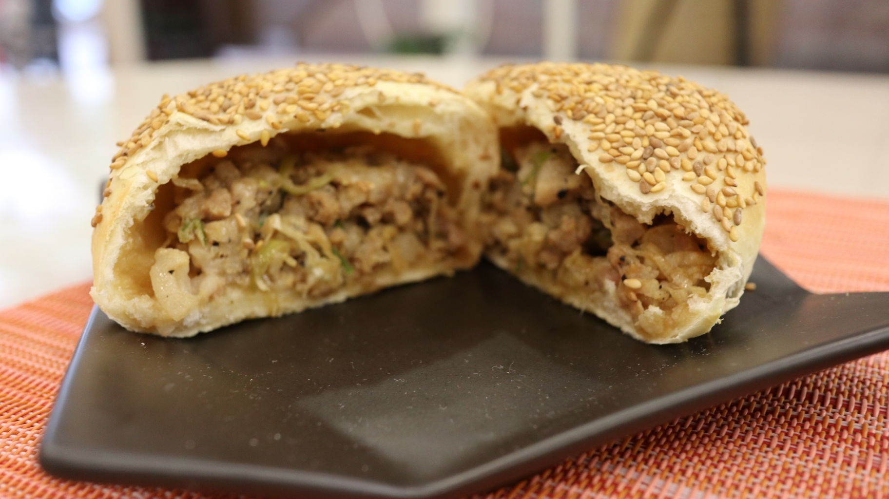 ぜひ食べてほしい胡椒餅 川越 パン教室 Happybreadbaking