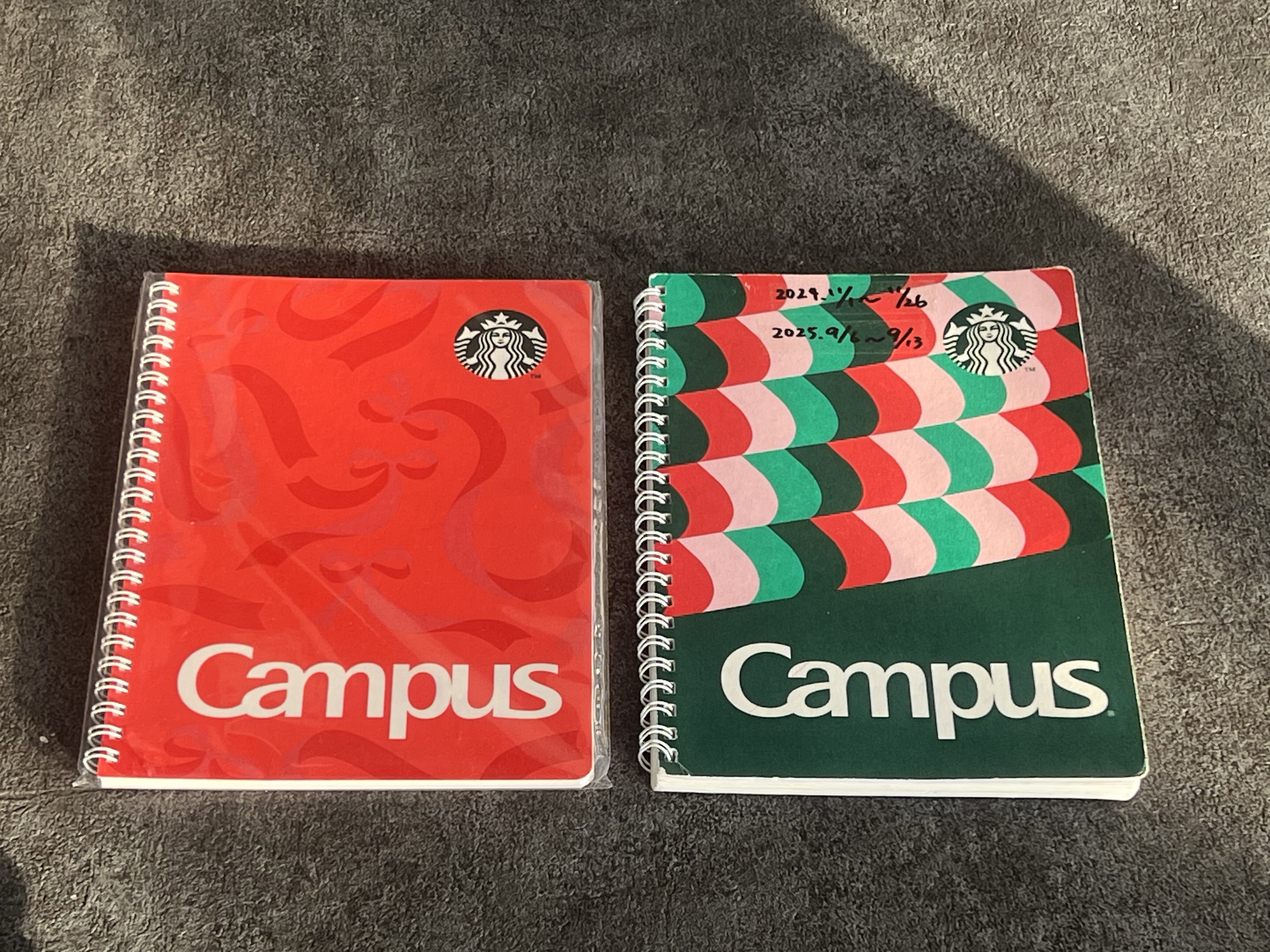 クリスマス限定☆ ホリデー2025 スターバックス キャンパスリング