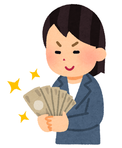 buisnessman_money_niyakeru_woman