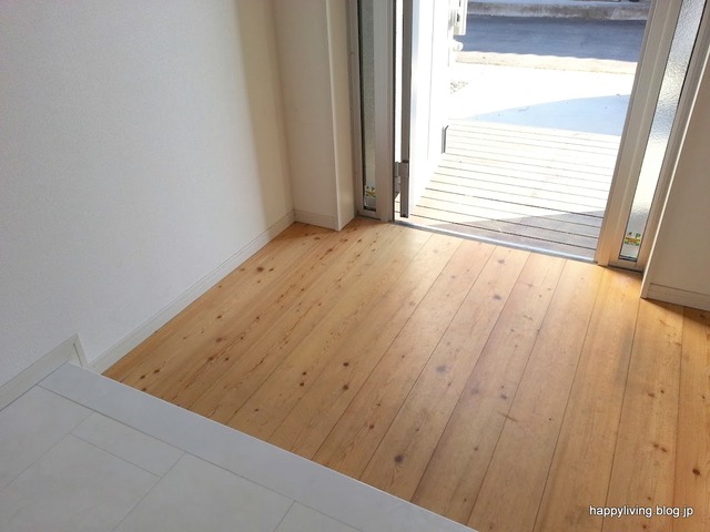 玄関 土間 米松