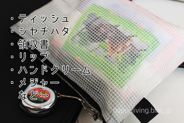 バッグの中身 整理収納 バッグインバッグ (8)