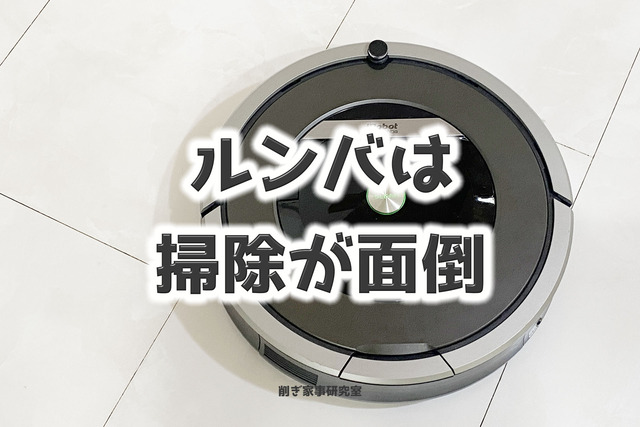 ルンバ 掃除