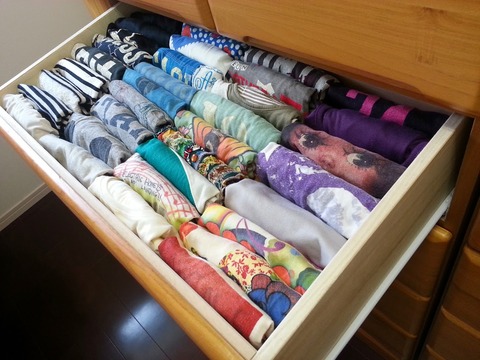 Tシャツ 収納