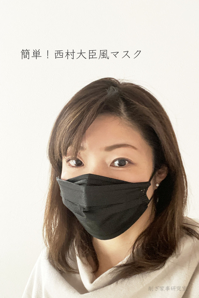 西村大臣風マスク11