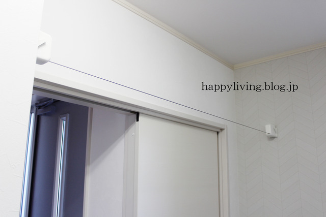 Pid4m STOK laundry 室内干し ワイヤー物干し (6)