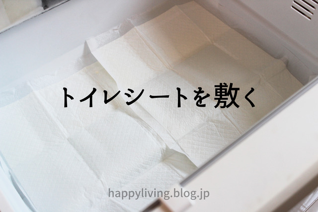 冷蔵庫　掃除　汚れ防ぐ　冷凍室　野菜室 (2)