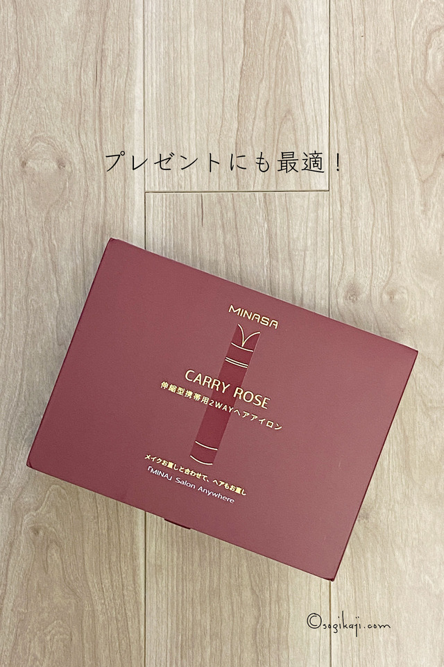 携帯用ヘアアイロン2