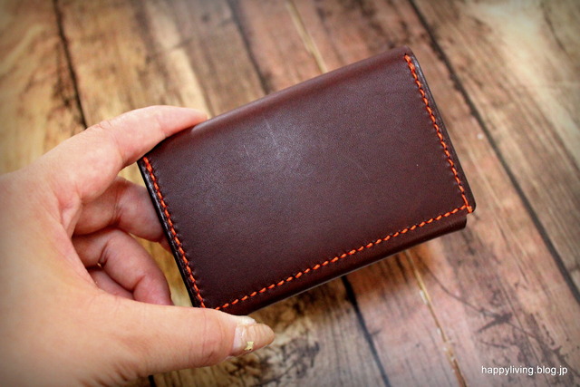 革ee 名刺入れ オシャレ ツートンカラー 名入れ (5)