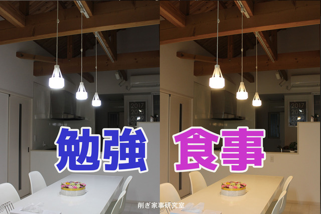 勉強 食事 照明4のコピー