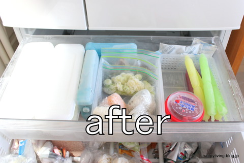 スナックバッグ 冷凍庫 収納 after (2)