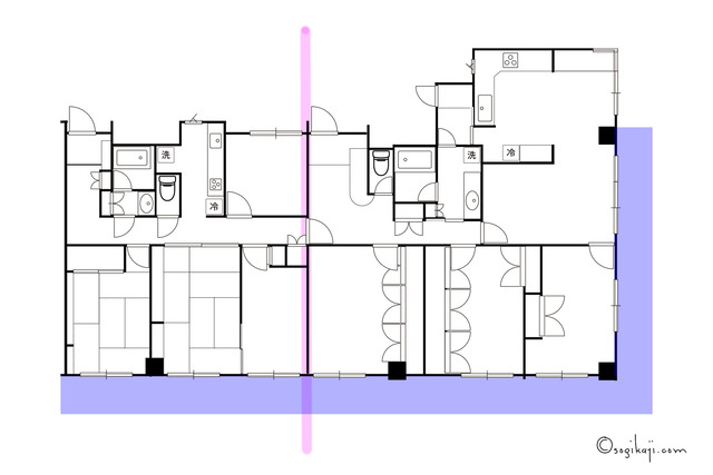 マンション角部屋